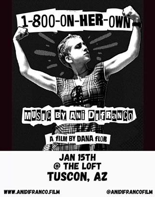 Image: Ani DiFranco Film Screening: 1-800-ON-HER-OWN