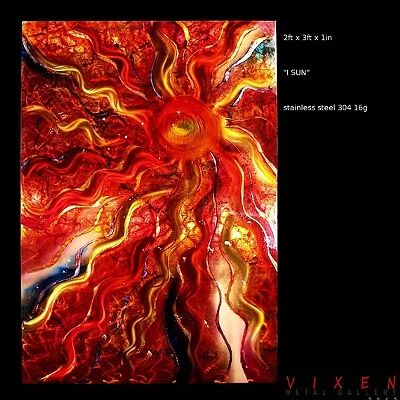 Image: Bisbee @nd Saturday Art Walk "Start with Art" "AND YOU ARE HERE" Vixen Metal Gallery