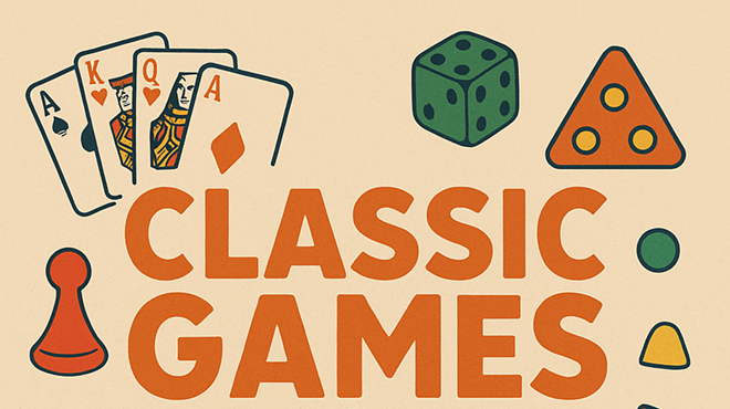 Image: Classic Games Night @ Poppin' Off