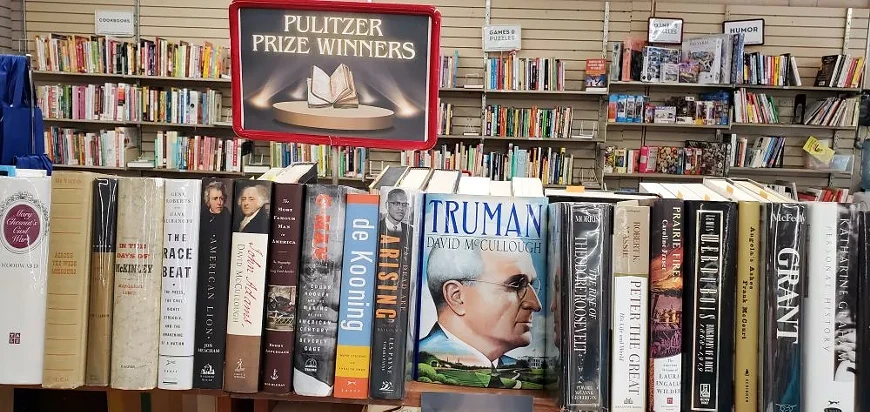 Friends of the Pima Library monthly book sale features Pulitzer Prize winners.
