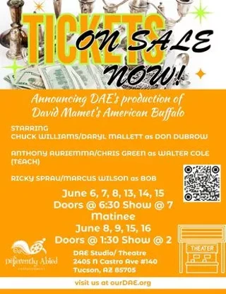 Image: DAE (Differently Abled Entertainment) Production of American Buffalo by David Mamet