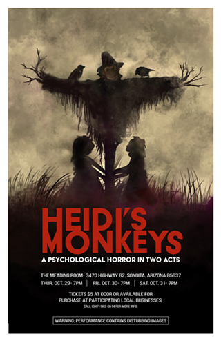 Image: Heidi's Monkeys: A Psychological Horror in Two Acts