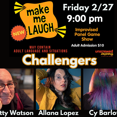 Image: Make Me Laugh: An Improvised Game Shop