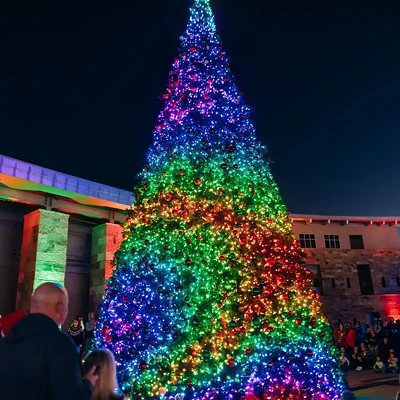 Image: Marana's Nightly Christmas Tree & Musical Light Show