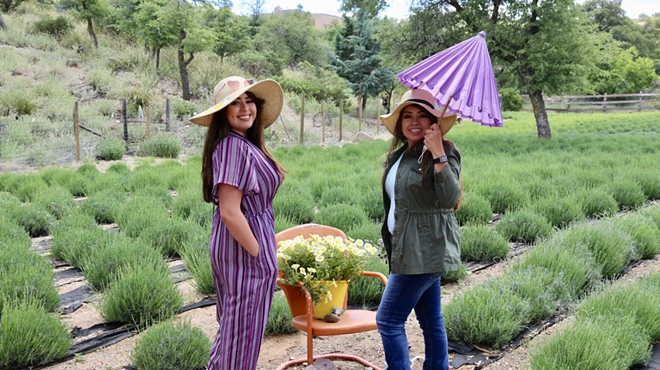 Image: Mother's Day Tea at the Lavender Farm