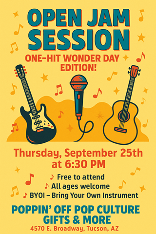 Image: Open Jam Session @ Poppin' Off