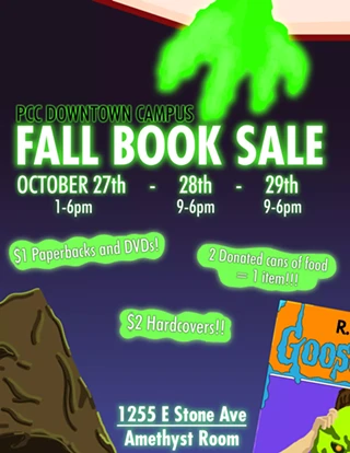 Image: Pima Community College Downtown Campus Library Book Sale