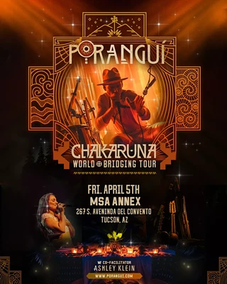 Image: Porangui Chakaruna World Bridging Tour: A Journey of Sound, Movement, and Spirit