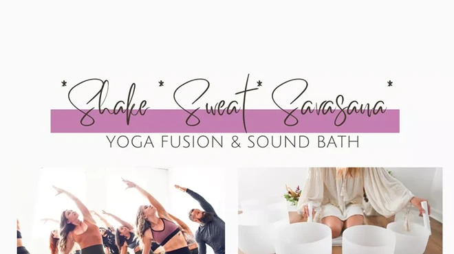 Image: Shake, Sweat, Savasana