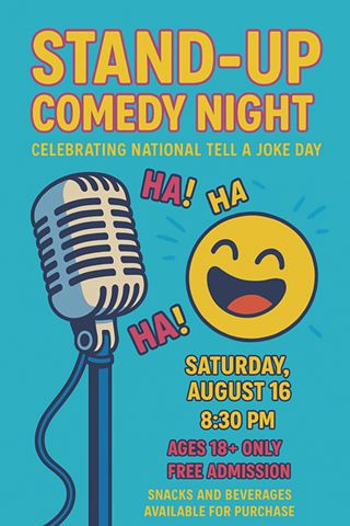 Image: Stand-Up Comedy Night @ Poppin' Off (18+)