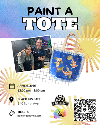Image: Totebag Paint and Sip Party