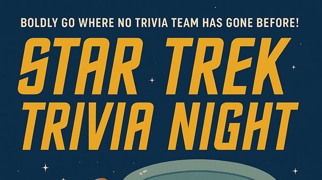 Image: Trivia Night - Star Trek @ Poppin' Off