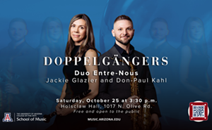 Image: U of A Presents Doppelg&auml;ngers: Duo Entre-Nous, Jackie Glazier and Don-Paul Kahl