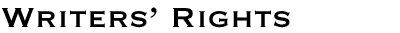 Writers' Rights