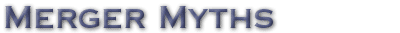 Merger Myths