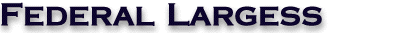 Federal Largess 