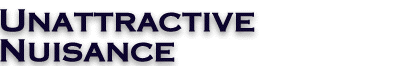 Unattractive Nuisance