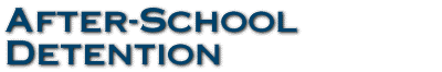 After-School Detention