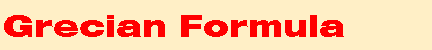 Grecian Formula