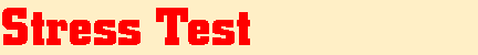 Stress Test